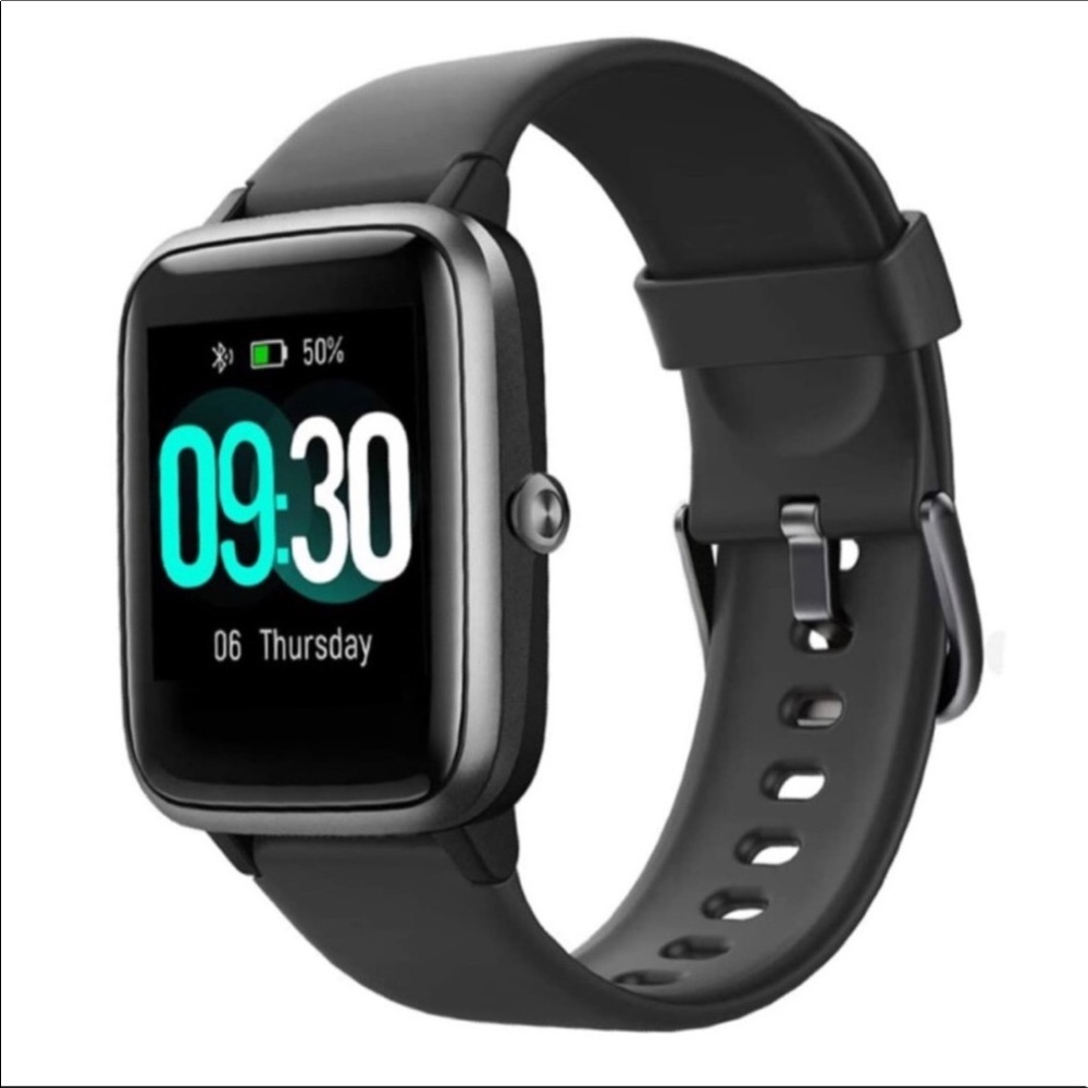 Black Smart Watch for Android Phones and iOS Phone